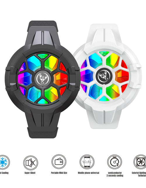 Load image into Gallery viewer, Extreme Wind Cooling Semiconductor Heat Dissipation Gaming Phone Original Heat Dissipation Clip Game Back Cooling
