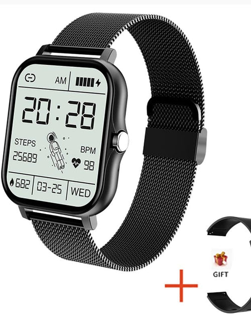 Load image into Gallery viewer, Women Smart watch Men 1.69" Color Screen Full touch Fitness Tracker Bluetooth Call Smart Clock Ladies Smart Watch Women
