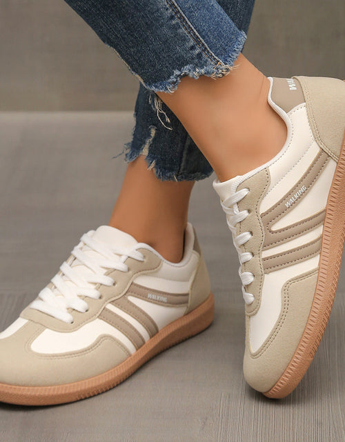 Load image into Gallery viewer, Lace-Up Low-Top Sneakers – 11 Colors EU 36–42 | Women's Training Shoes
