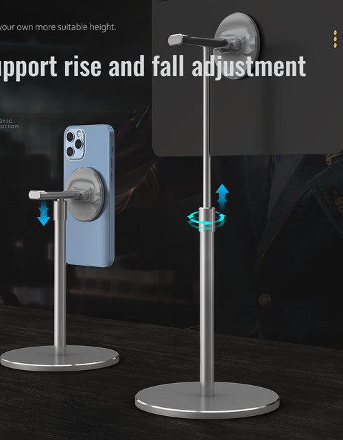 Load image into Gallery viewer, Face Disc Lift Hanging Headphone Bracket Suitable For Apple ipad Mobile Phone Tablet Universal Magnetic Bracket
