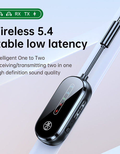 Load image into Gallery viewer, Two to two Bluetooth receiver transmitter 2-in-1 car Bluetooth adapter, airplane, ship, gym
