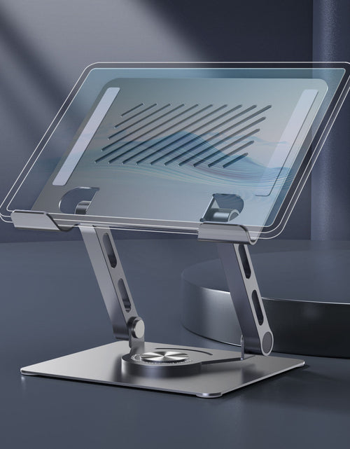 Load image into Gallery viewer, Dual arm support tablet stand with infinite adjustment, rotation, folding, heat dissipation, gaming phone stand
