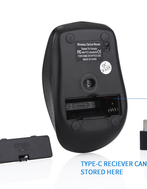 Load image into Gallery viewer, USB-C Wireless Mouse Silent Office Gaming Laptop Creative Wireless Mouse
