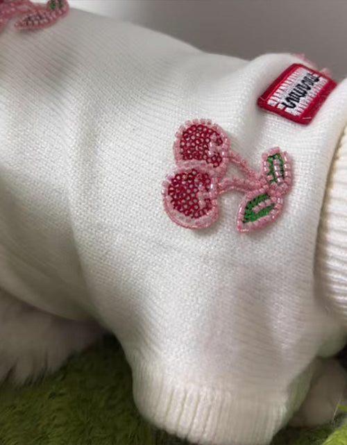 Load image into Gallery viewer, Teddy/Bichon/Maltese Winter Warm Sweater - Cute Fruit-Print Knit
