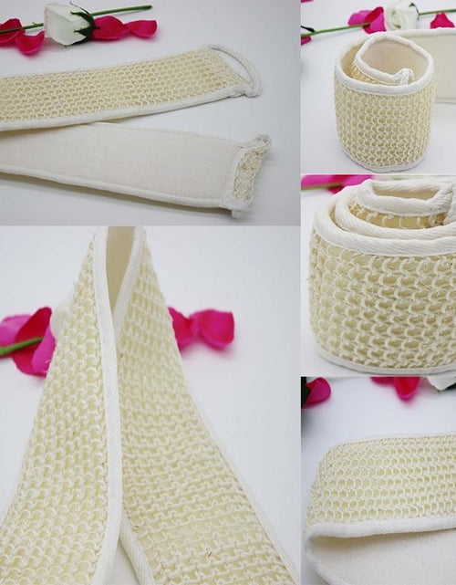 Load image into Gallery viewer, Exfoliating Fashion Back Strap Bath Shower Body Scrubber Brush Body Sponge Towel Body Scrubber Brush
