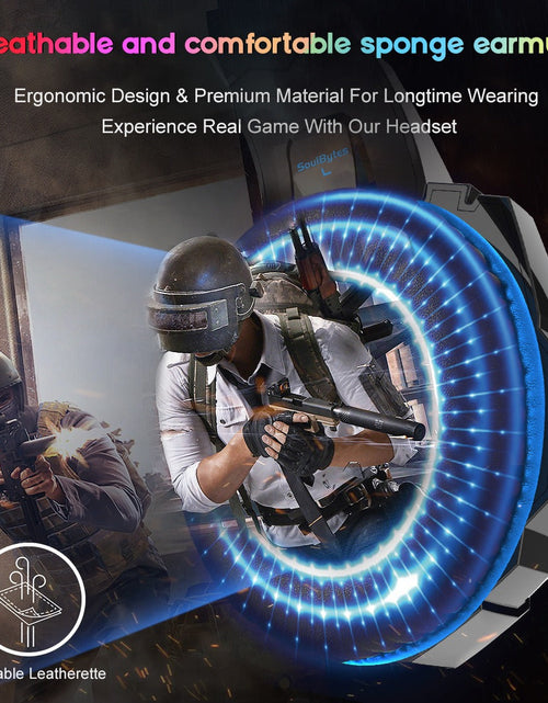 Load image into Gallery viewer, S9 Head mounted Esports Gaming Earphones Wired Luminous Computer Earphones PS4 Earphones
