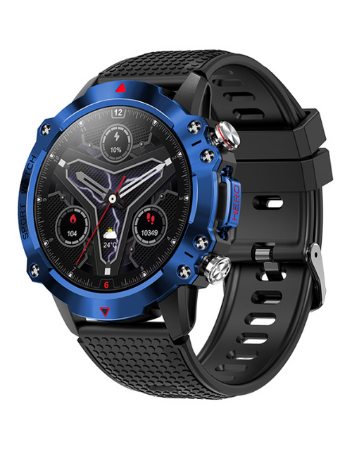 Load image into Gallery viewer, KR10 smartwatch  round screen 8763E one click Bluetooth call heart rate sports watch

