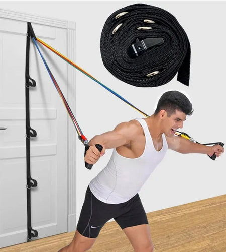 Upgrade Door Anchor Strap for Resistance Bands Exercises Anchor Gym Attachment for Home Fitness Portable Door Band Resistance