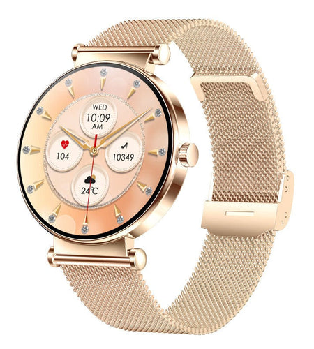 Y16 ultra-thin smartwatch with female AMOLED screen always on 466 * 466 high-definition pixel watch