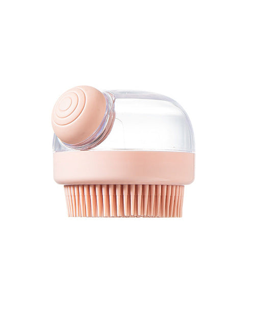 Load image into Gallery viewer, Hair Wash Comb Clear Brush Fluid Press Scalp Massage Bath Cleaning Shower Brush Home Shampoo Scrubber

