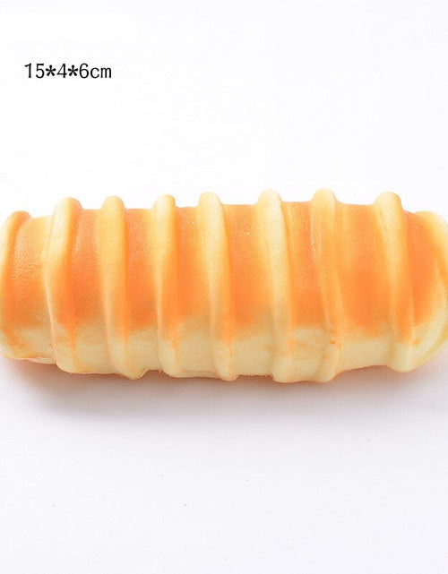 Load image into Gallery viewer, Squishy Food Creative Simulation Bread Toast Donuts Slow Rising Squeeze Stress Relief Toys Spoof Tease People Desktop Decoration
