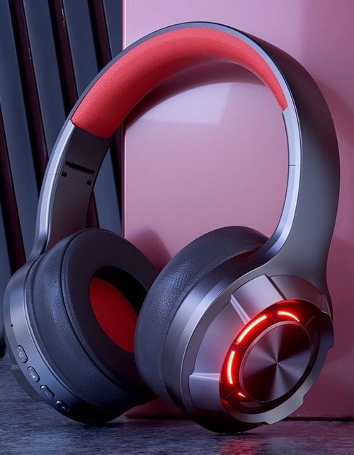 Load image into Gallery viewer, LED illuminated wireless Bluetooth headset for esports with ultra long battery life, Type-C computer headset
