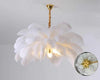 65 * 80cm 4 G9 glass balls/dual color