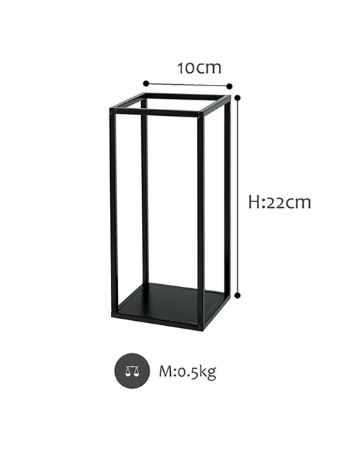 Load image into Gallery viewer, Tea Break Dessert Rack Set Simple Modern Black Iron Cake Plate Marble Tray Creative Cake Rack
