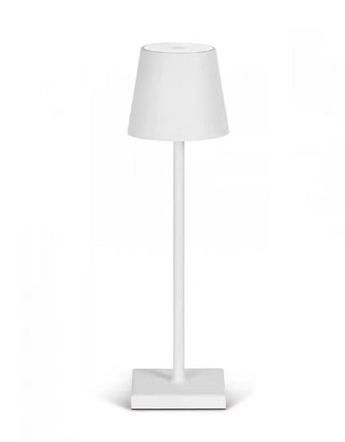 Load image into Gallery viewer, Nordic charging iron art high footed cup table lamp, bedroom bedside touch creative small night light, modern and simple living room night light
