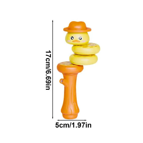 Load image into Gallery viewer, Cartoon Snake-Shaped Whistle Twisting Snake Rotating Duck Dragon Decompression Swinging Force Control Balance Toy
