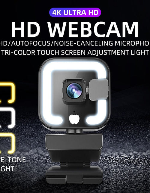 Load image into Gallery viewer, 4k beauty autofocus 1080p computer camera high-definition network USB live streaming webcam2k

