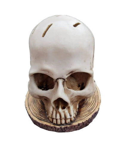 Decorative Halloween sculptures flower pots mummies creative crafts meditation skeletons