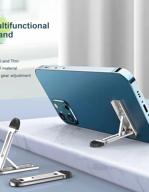 Load image into Gallery viewer, Laptop and tablet support suspended elevated ultra-thin folding lifting and cooling bracket
