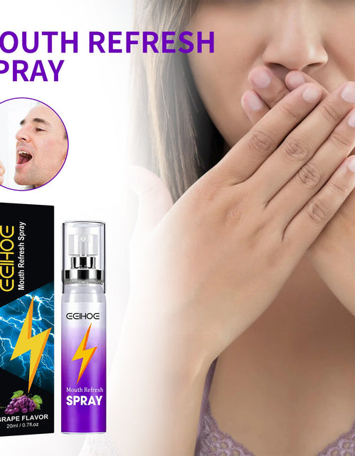 Load image into Gallery viewer, Fresh Mouth Spray, Clean Bad Breath Fresh Breath Fragrance Portable Spray
