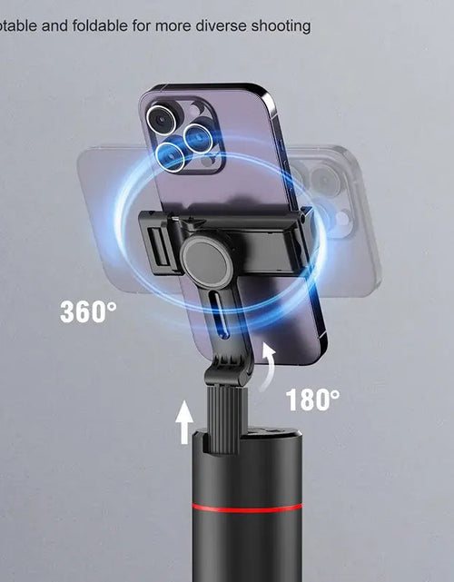 Load image into Gallery viewer, P02 Auto Face Tracking Stand 360 Rotation Phone Holder Desktop Tracking Gimbal Stabilizer Tripod for Live Vlogging Video
