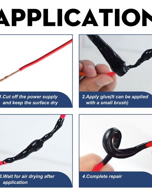 Load image into Gallery viewer, Liquid Insulation Tape Lithium Battery Sealant Circuit Board Waterproof Adhesive Flame Retardant High Temperature Resistance
