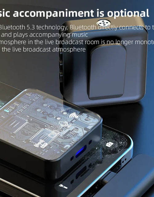 Load image into Gallery viewer, Wireless lavalier microphone, microphone clip, internet celebrity live streaming equipment, short video noise reduction recording, Bluetooth microphone
