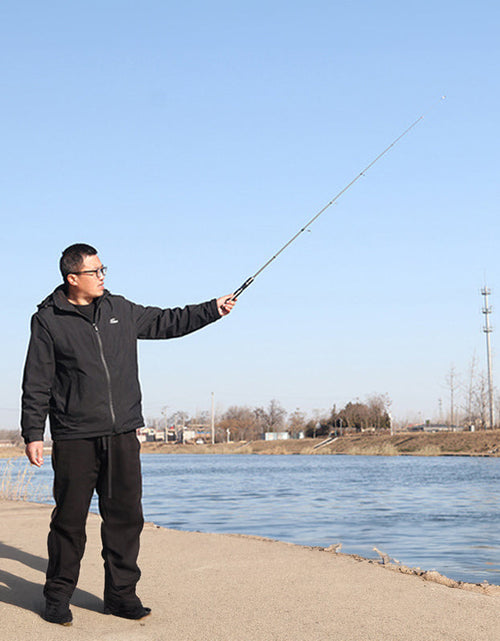 Load image into Gallery viewer, Portable Ultra - Short Carbon Fiber Telescopic Fishing Rod: 1.5m/1.68m/1.8m Options, Ideal for Sea Fishing with 32cm - Related C
