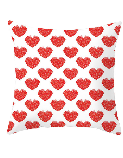 Load image into Gallery viewer, Black White Heart Cushion Cover Arrow I Love You Letters Happy Valentine Pillow Covers Gifts for Couples Valentine's Decoration

