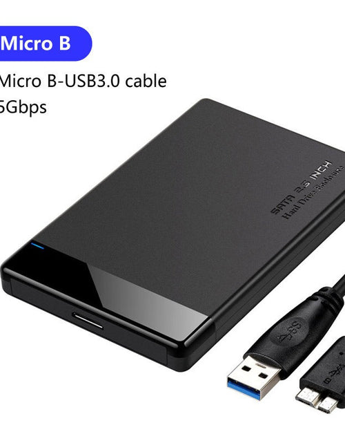 Load image into Gallery viewer, 2.5-inch SATA portable hard drive box USB 3.0 portable hard drive protection box
