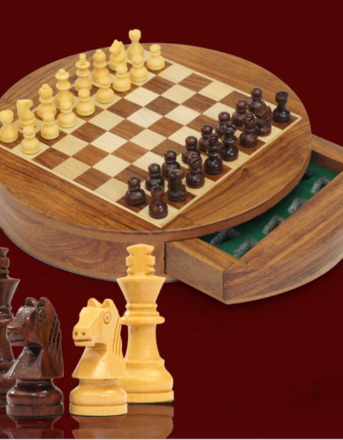 Load image into Gallery viewer, Magnetic Wooden Chess Set
