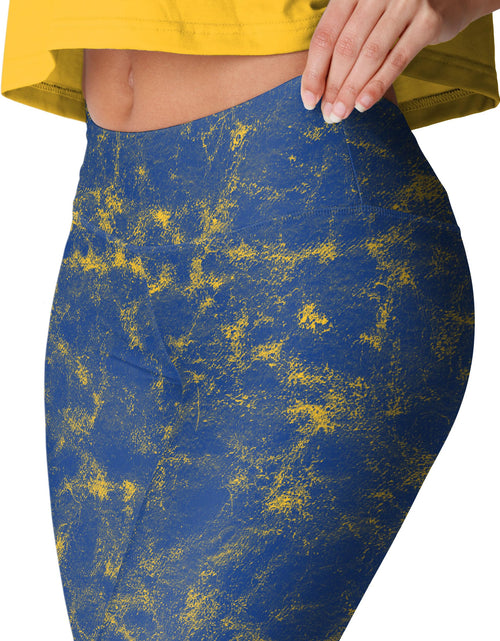 Load image into Gallery viewer, FOCO Golden State Warriors NBA Womens Team Color Cloud Leggings Size XL
