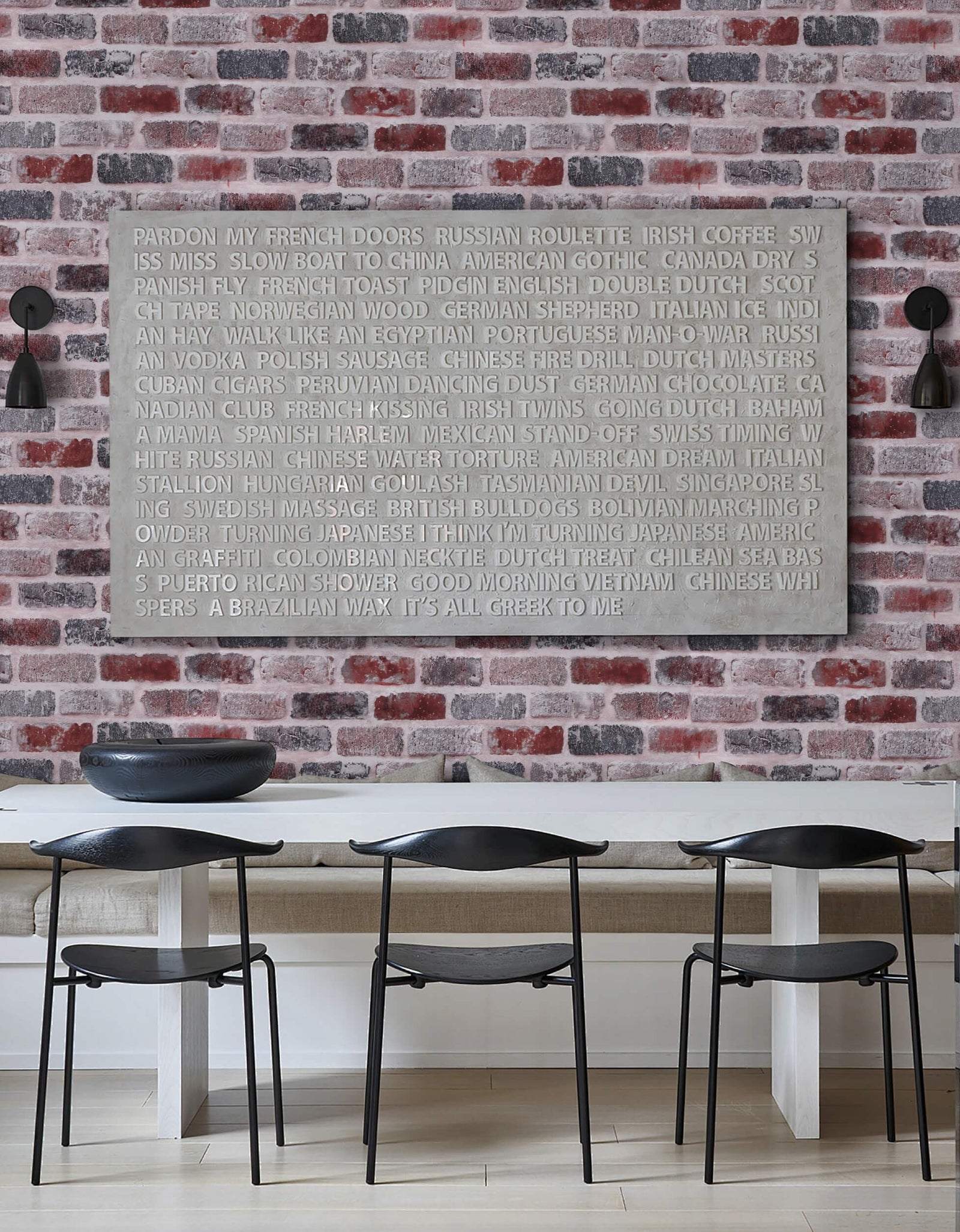 KUKANTST Brick Stone Peel and Stick Wallpaper 17.8"x472" Waterproof Vinyl Roll