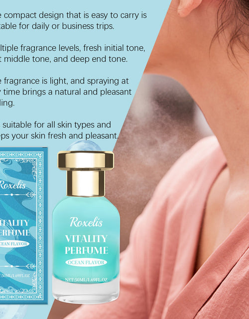 Load image into Gallery viewer, Roxelis Ocean Vitality Fragrance Natural Fresh Fragrance Lasting Light Blue Ocean Niche Fresh Fragrance Fragrance
