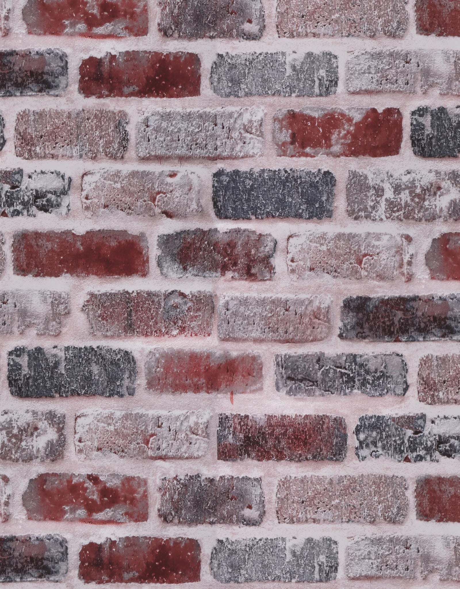 KUKANTST Brick Stone Peel and Stick Wallpaper 17.8"x472" Waterproof Vinyl Roll