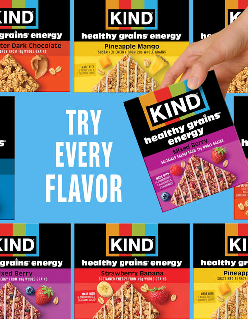 Load image into Gallery viewer, BestBy01/26 KIND Healthy Grains Energy Bars Pineapple Mango 7.1oz 5 Ct
