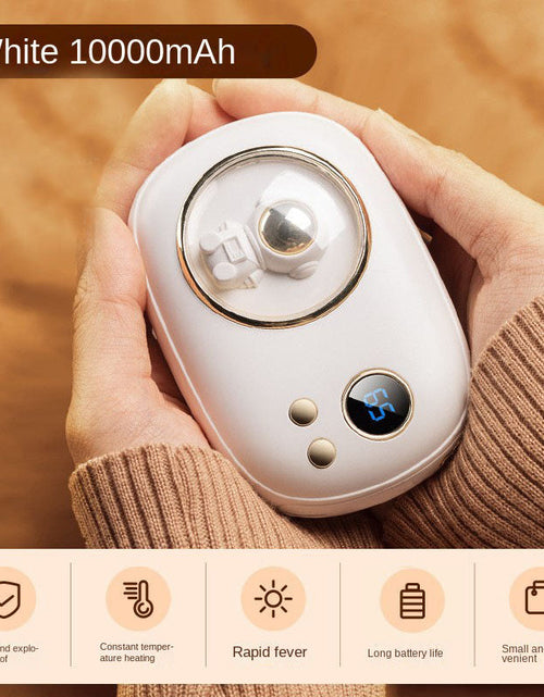 Load image into Gallery viewer, Mini Space Number Display Warm Hand Treasure 2-in-1 Warm Hand Treasure Charging
