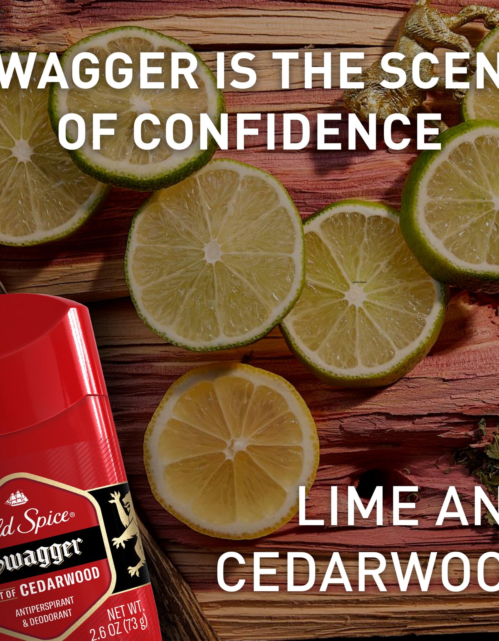 Old Spice Red Zone Men's Invisible Solid Anti-Perspirant Deodorant Swagger 3.4oz