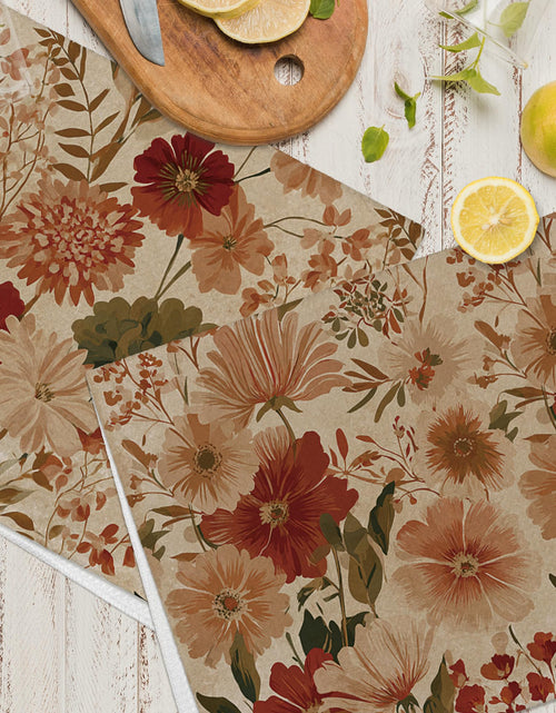 Load image into Gallery viewer, Sviojuce Vintage Fall Pumpkin Oak Leaf Kitchen Towels 16x24 Beige Set of 2
