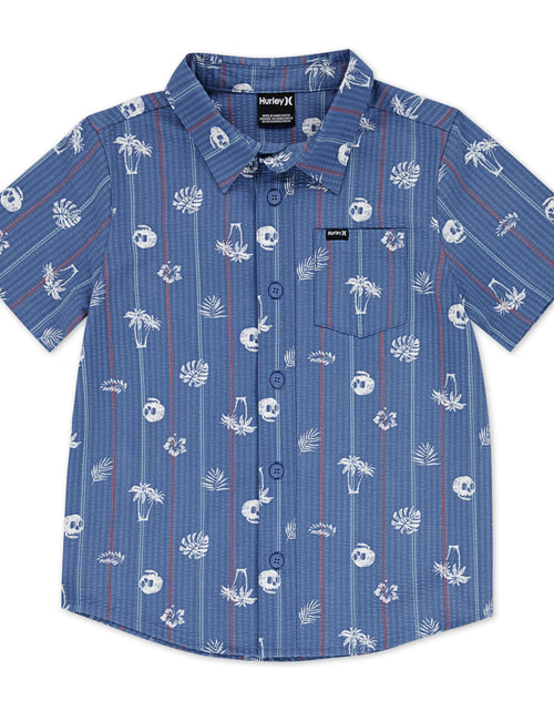 Load image into Gallery viewer, Woven Button Down Shirt Size L
