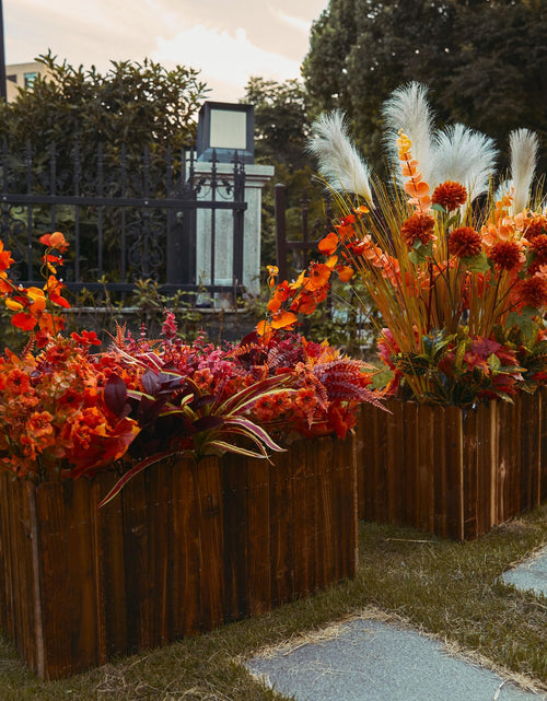 Load image into Gallery viewer, PARTY JOY 15 Bunches Artificial Fall Orchid Flowers 10x5x5in Autumn Decor
