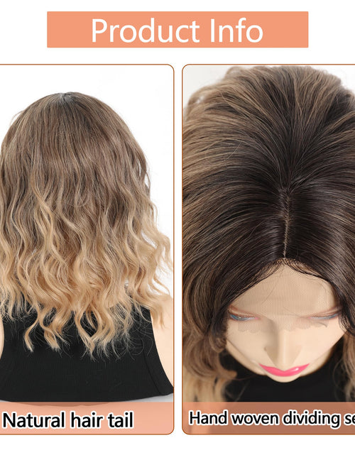 Load image into Gallery viewer, Maforsoon Wigs for Women Short Wave Synthetic Curly Wig 14inch

