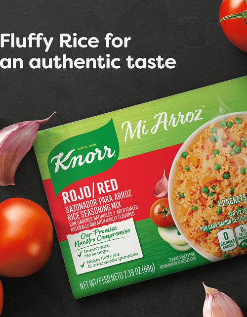 Load image into Gallery viewer, BestBy03/26 Knorr Mi Arroz Rice Seasoning Mix Red 2.39oz 4 Count Pack of 12
