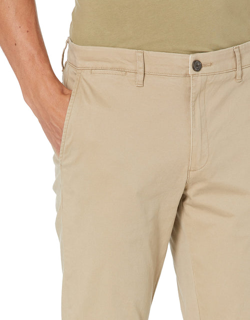 Load image into Gallery viewer, Amazon Essentials Men's Skinny-Fit Washed Stretch Chino Pant Light Khaki 29x34

