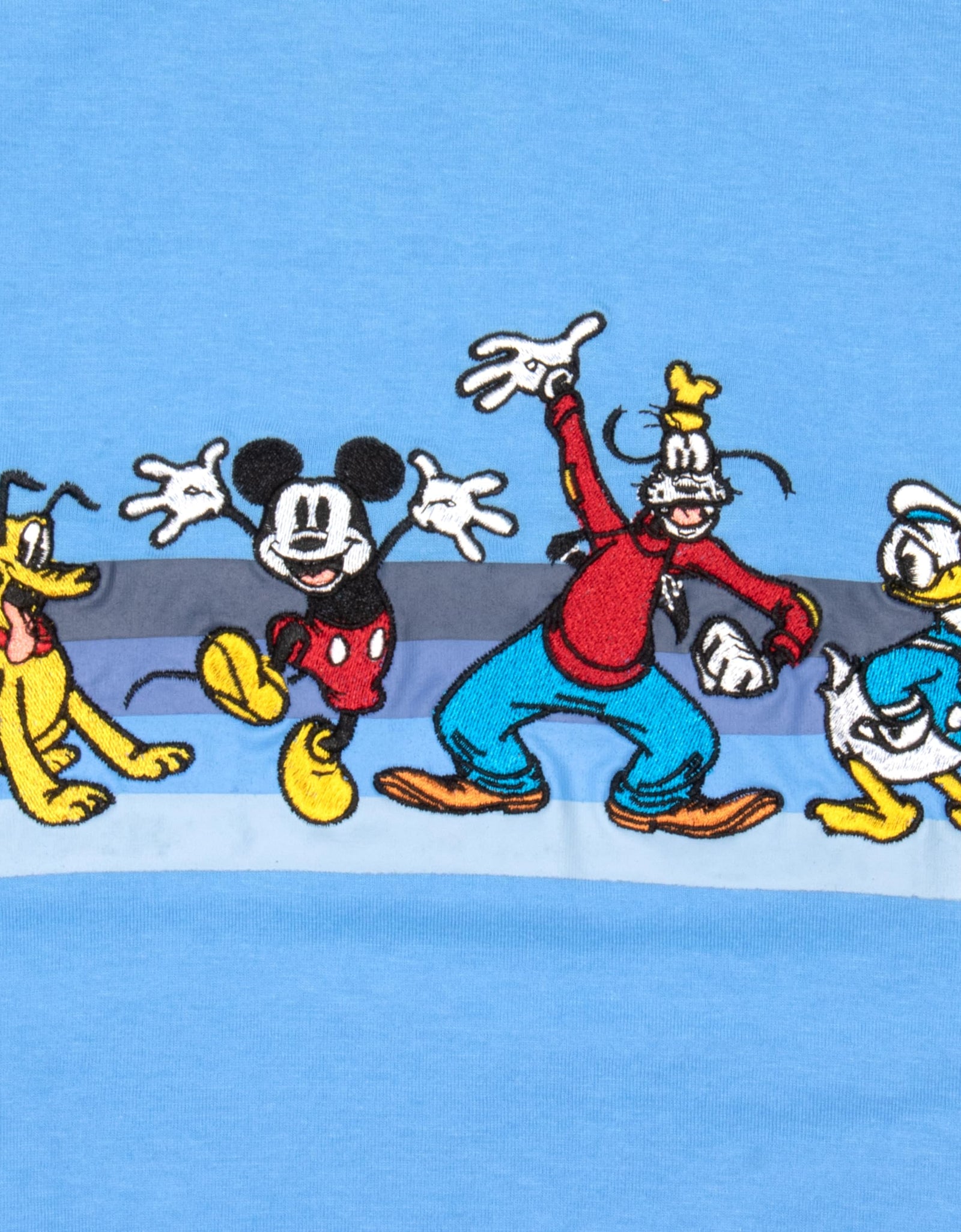 Disney Mickey Mouse Boys 2 Pack T Shirt Short Sleeve Kids Size 4 Blue Grey