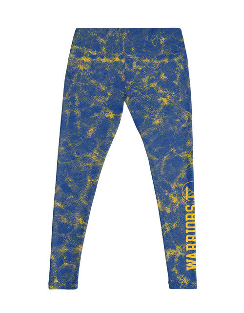 Load image into Gallery viewer, FOCO Golden State Warriors NBA Womens Team Color Cloud Leggings Size XL
