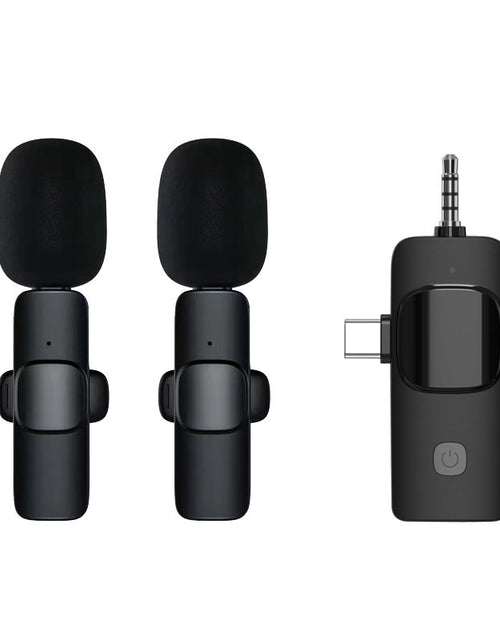 Load image into Gallery viewer, Wireless lavalier microphone for live streaming recording, Little Bee speaker, computer camera for recording, microphone for live streaming, machine
