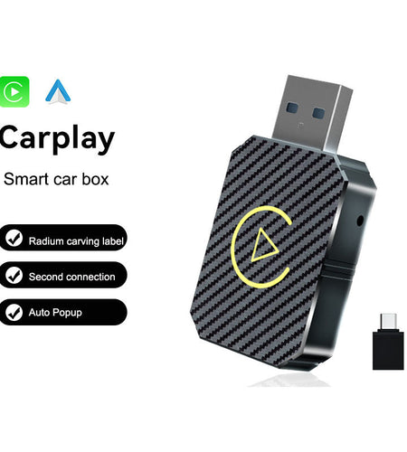 Carplay box wired to wireless Carplay module Android auto interconnection box