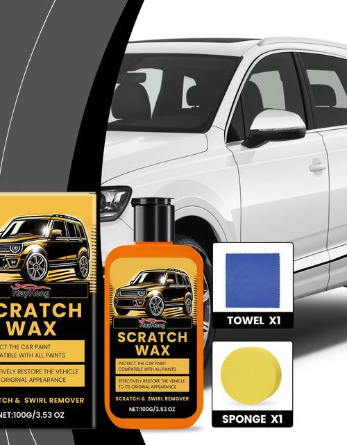 Load image into Gallery viewer, Rayhong Car Scratch Remover, Car Scratch Maintenance Paste Quick Scratch Clean And Easy To Use
