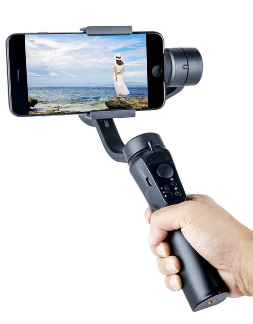 Load image into Gallery viewer, F8 mobile phone camera stabilizer handheld three-axis anti shake platform Tiktok live broadcast tripod short video camera stabilizer
